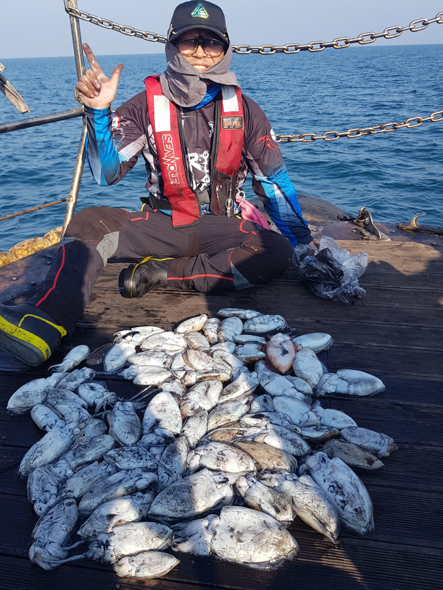 10월20일 대성1호 갑오징어 조황