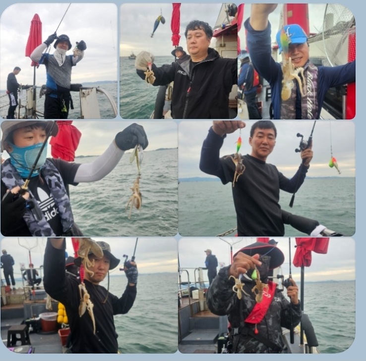 9월12일 대성1호 주꾸미 조황