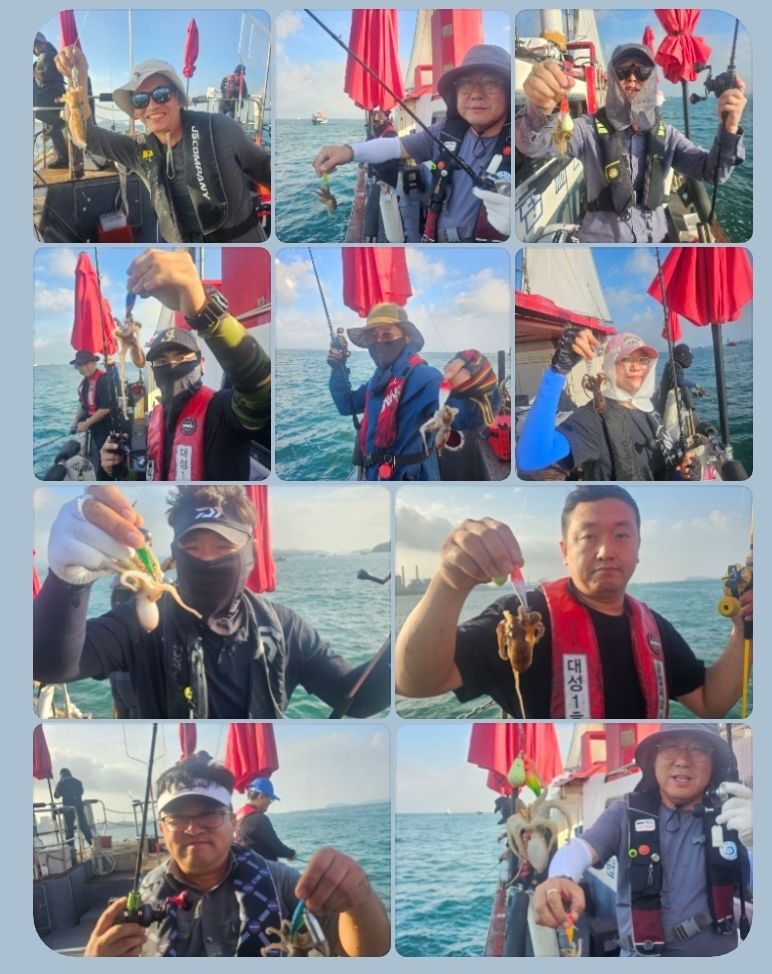 9월16일 대성1호 주꾸미 조황